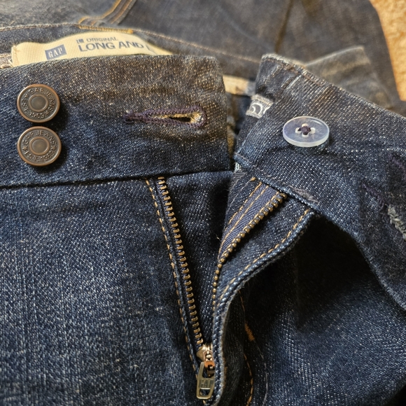 GAP Long and Lean Bootcut Trouser Jeans, Size 4 Long - Picture 4 of 5
